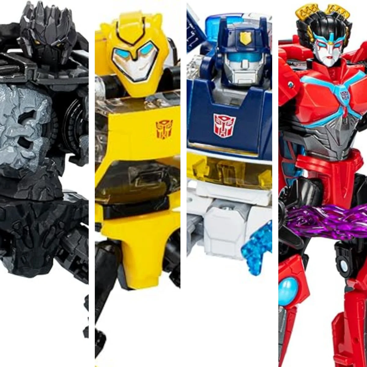 

Transformers Toys Legacy United Deluxe Class Series Chase Universe Bumblebee Magneous Windblade 5.5-Inch Action Figure Toy