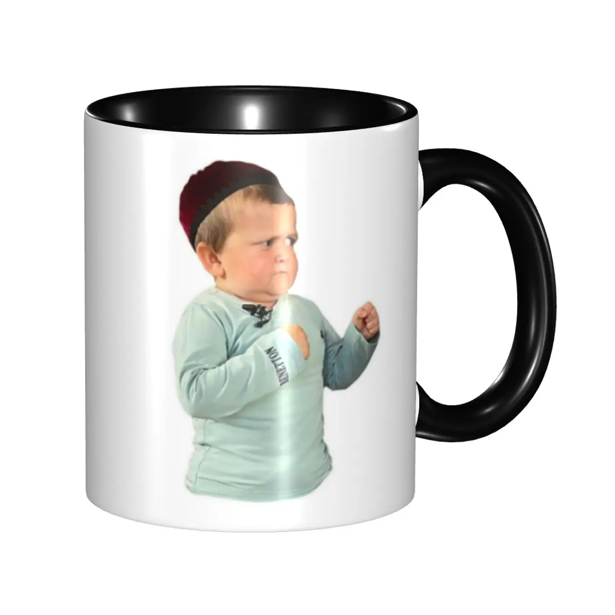

Hasbi Squareoff Mugs Custom Hasbulla Hasbullah Coffee Ceramic Mug Cup Creative Gift