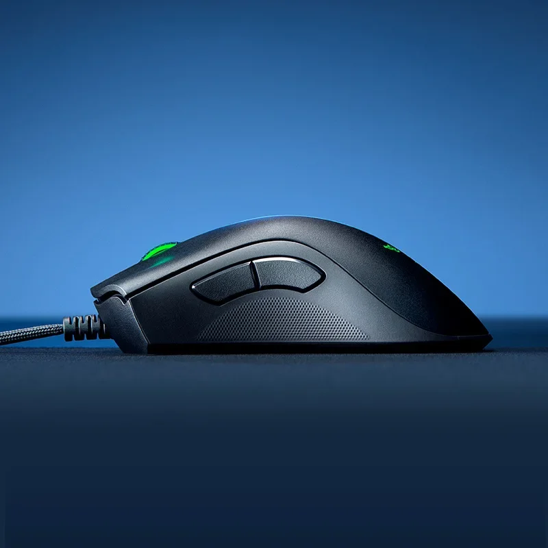 Original 20000 DPI Razer Deathadder V2 PAW3399 Mouse para jogos com fio para laptop PC Gamer