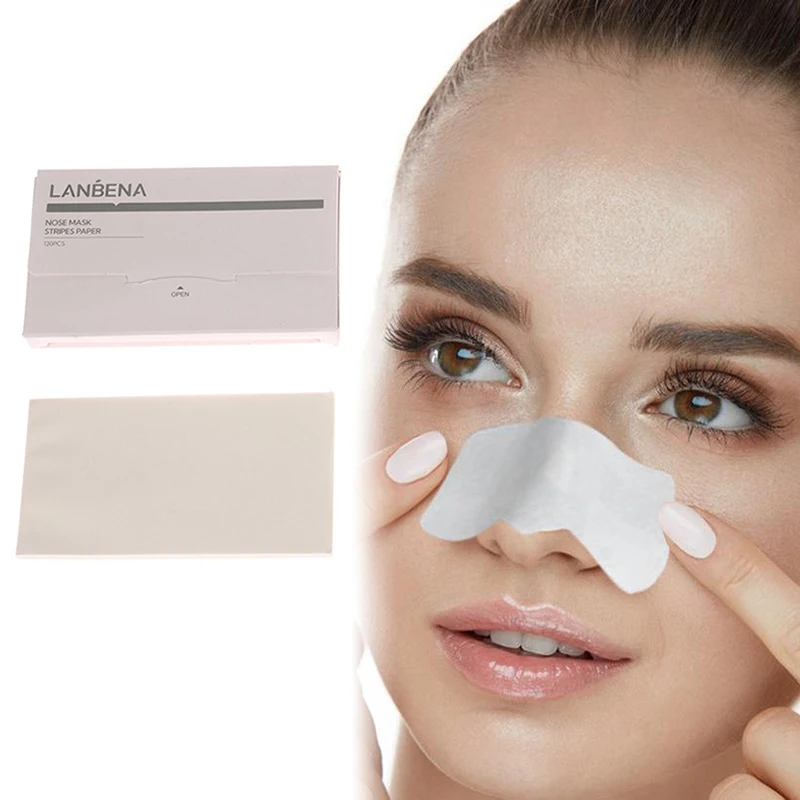 Papiers anti-points noirs, 80/120 pièces, bandes de pores du visage, autocollants, accessoires de soins de la peau, étiquette de peau antarctique