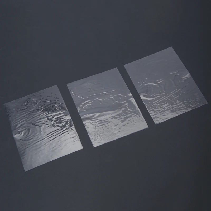 فيلم حزام الساعة الكهروستاتيكي ، فيلم معدني شفاف ، مضاد للخدش ، واقية