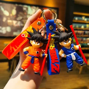 Anime Dragon Ball Keywalk für Kinder, Z Super Saiyajin, Sohn Goku, Bulma, Broly, Piccolo, Majin Buu -Serie, Anhängertasche, Schlüsselbund, Spielzeug anwesend, neu 8 Hauptdragverkaufskap - №6