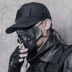 2025 Punk Hip Hop Techwear Baseball Cap Outdoor Tactical Multifunction Gorras Men Women High Street Casual Hat