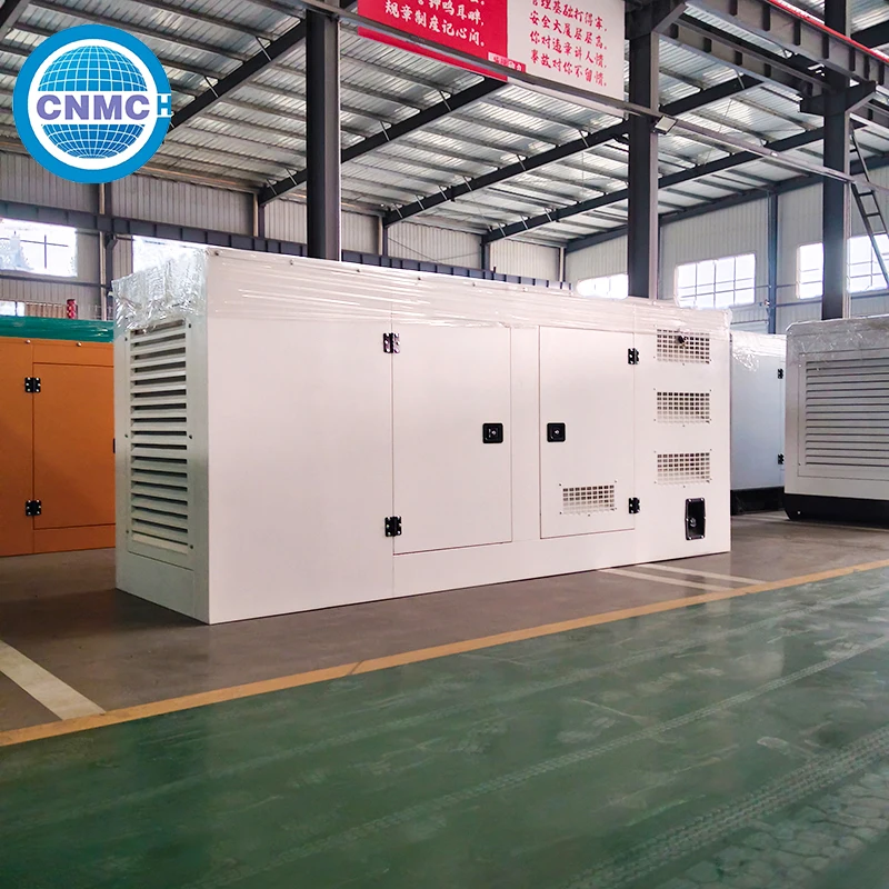 CNMC Silent Diesel Generator 30kw 50kw 80kw 100kw Weichai Engine Electricity Generator With ATS CE Certified Workshop Use