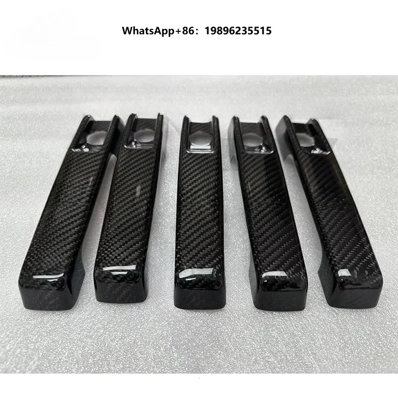 Dry Carbon Fiber Car Parts Door Handle Cover for  G-Class W464 G63 G500 G350 2019-2024 Carbon Cover