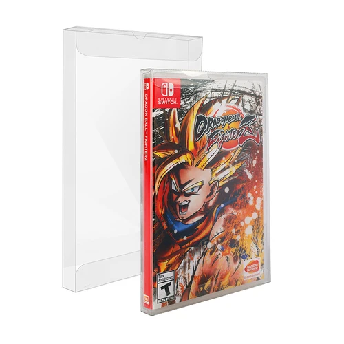 Caja de cartuchos de juego transparente, Protector de plástico PET para Nintendo Switch, caja de tarjetas de juego, caja de exhibición OLED, 10 Uds./50 Uds.