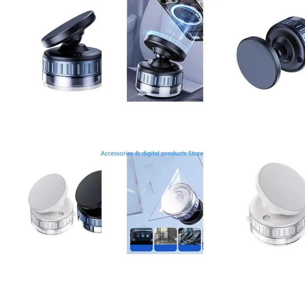 77JD Car Smartphone Support Bracket with Vacuum Suction, for Navigation Handfree Call