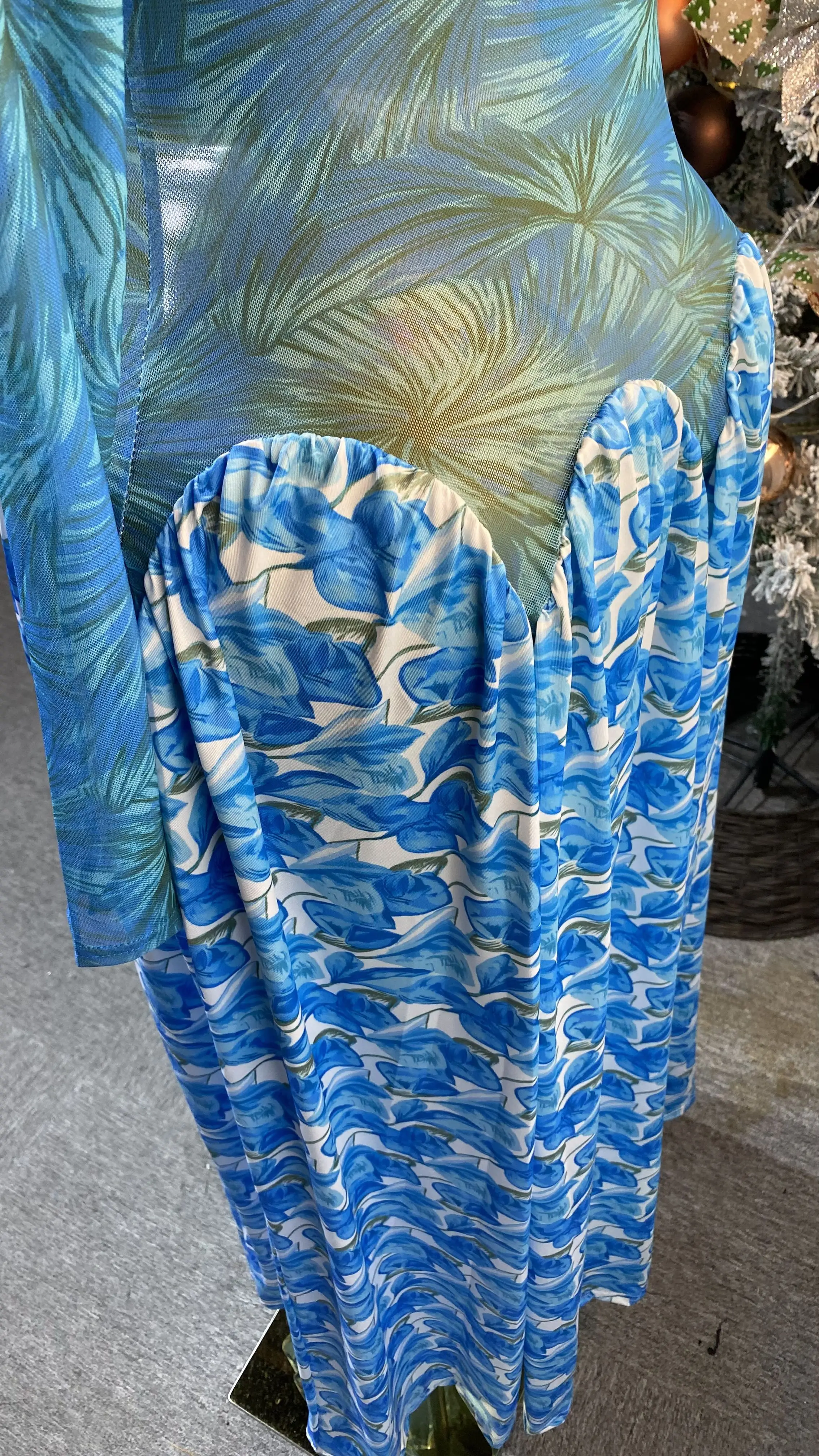 فستان ماكسي أنيق للنساء لعام 2025، أكمام طويلة، رقبة عالية، فستان سهرة للحفلات - GZXX393 #4