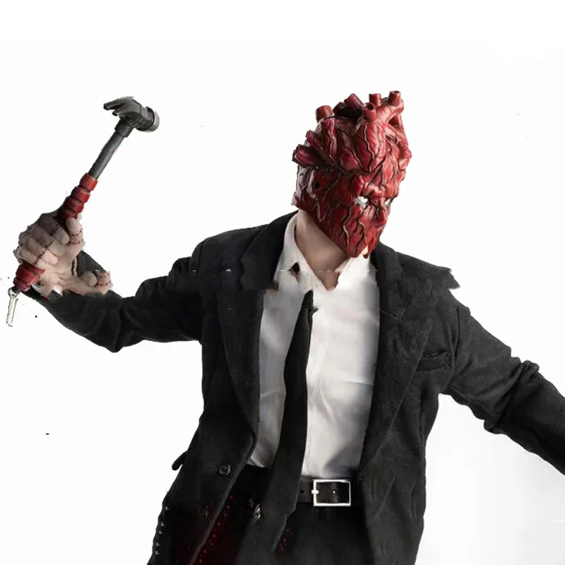 Anime Dorohedoro Cosplay Máscara, Látex Capacete, Assustador Sangrento, Horror, Festa de Halloween, Vestir, Fantasia, Adereços, Japonês