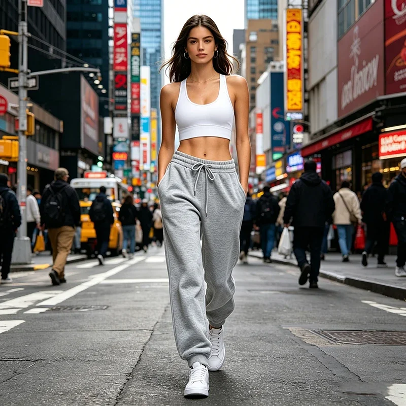 Fashion Womens Sweatpants Daily Casual Sports Pants Outdoors Gym Jogging Woman Clothes Trousers 2026 Hot Sales Street Sportswear