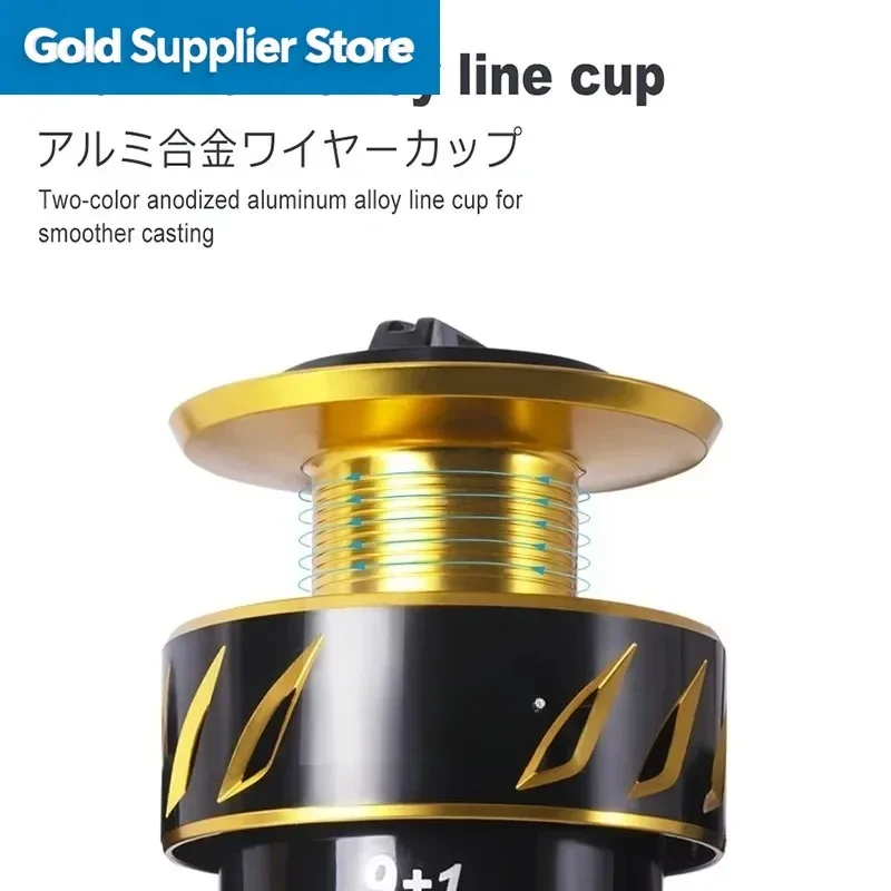 Original Lurekiller Brand Metal Spinning Reel Double Spool Saltist CW3000-10000H 9+1BB Oan Jigging Reel Jigging