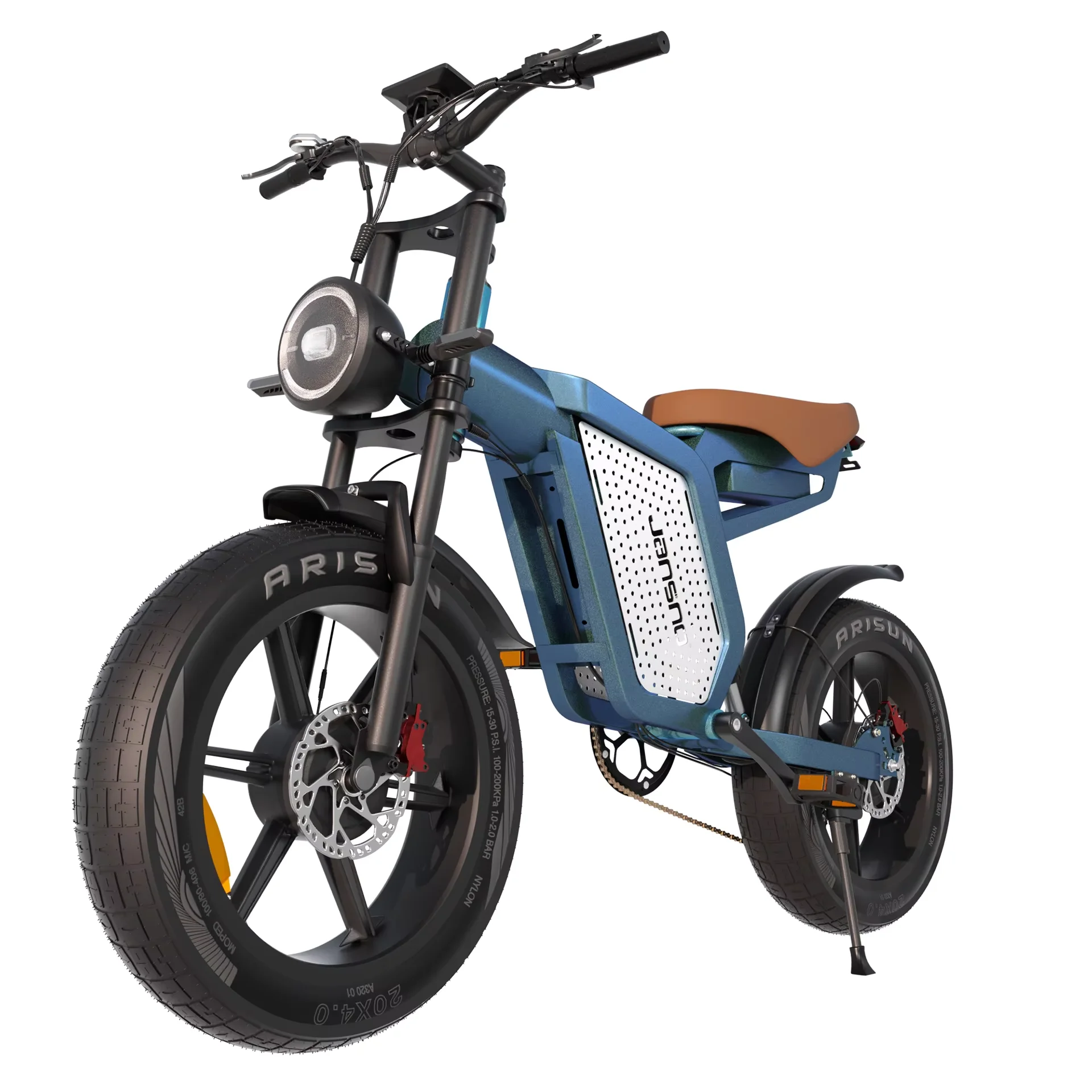 AliExpress JANSNO Jansno X60 750W*2 Dual Motor E-Mountain bike Adult Electric Bike 48V23Ah Battery 20 Inch Fat Tire Off-road E-bike