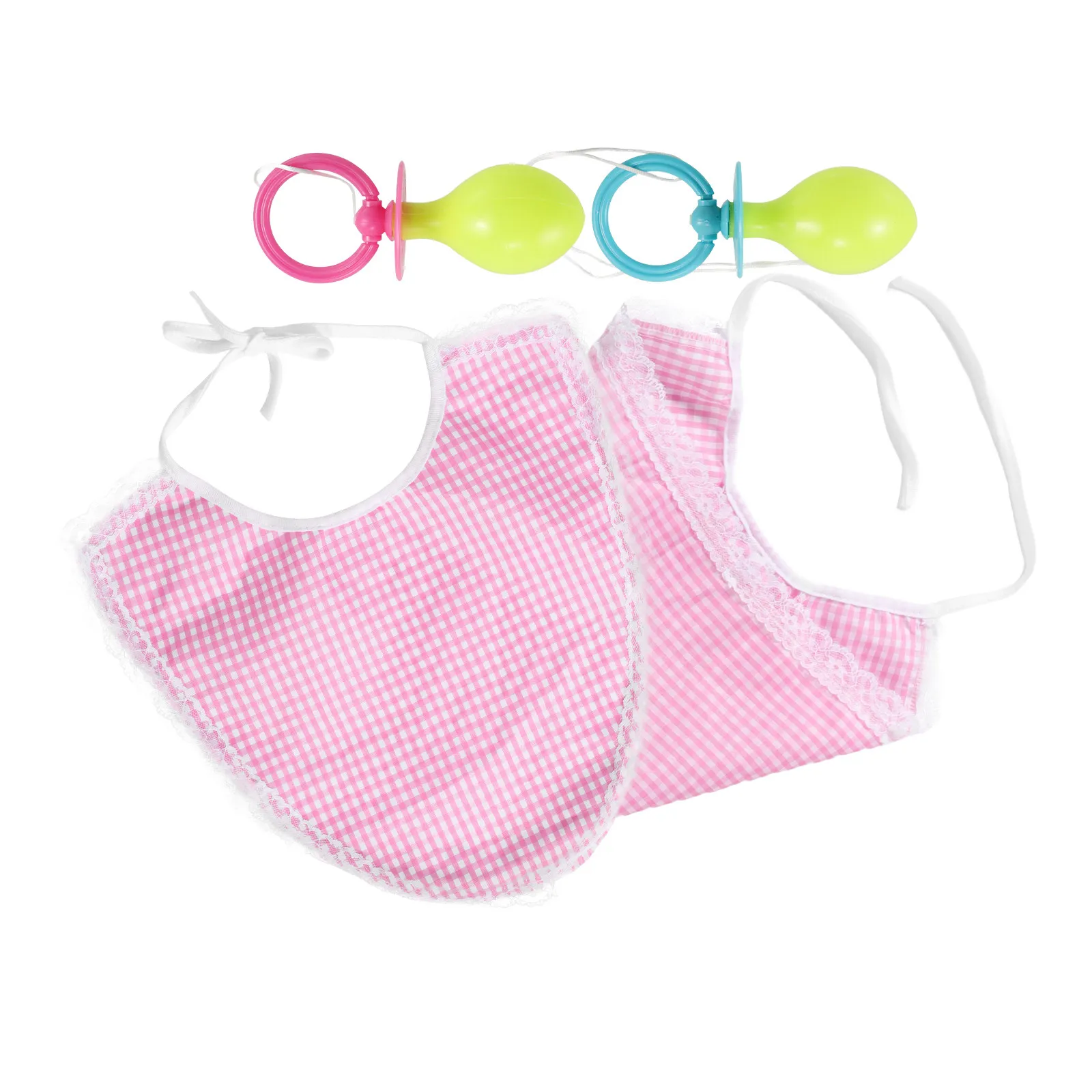 

Набор: взрослый нагрудник, шапка, соска-пустышка, гигантский реквизит, необычный аксессуар для костюма, для косплея, вечеринок, Хэллоуина, веселый костюм соски-пустышки, взрослый нагрудник для косплея