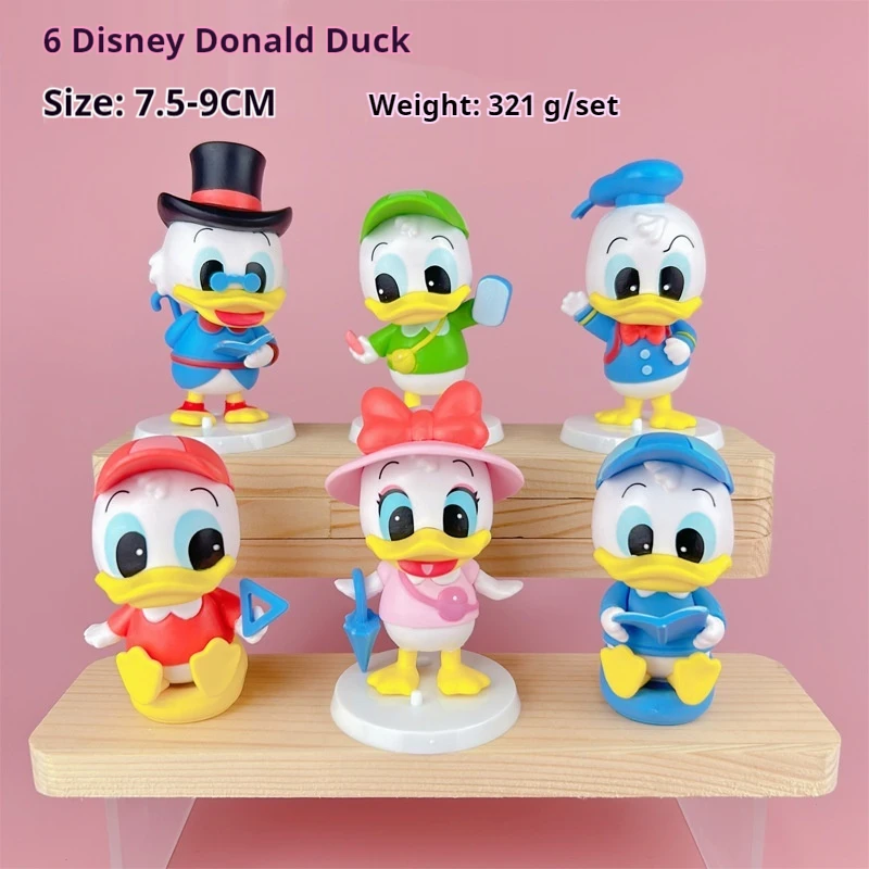 

In stock Donald Duck Handmade Blind Box Kindergarten Series Desktop Ornament Mysterious Box Cartoon Children Birthday Gifts Toys