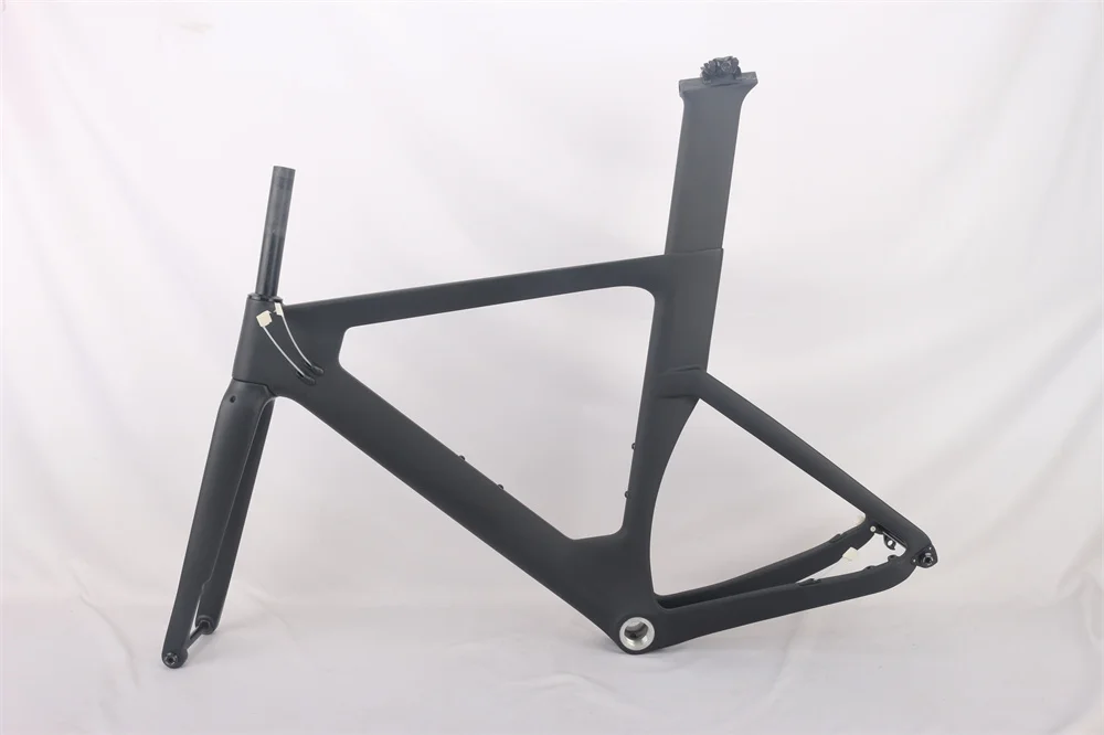 จักรยานเสือหมอบราคาโรงงาน ลดราคาพิเศษ โครงคาร์บอน T800 BSA68 (รองรับ DI2) ระบบดิสก์เบรก ขนาด 49/51/54/57 ซม.