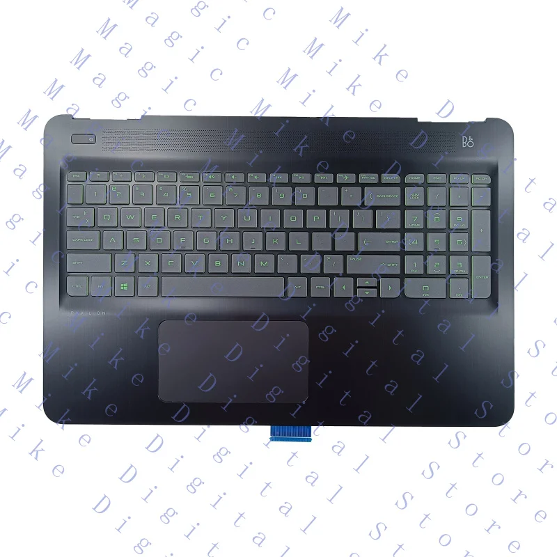 Reposamanos con Teclado Retroiluminado y Touchpad para Portátil HP Pavilion 15-BC 15-DP, L22938-001