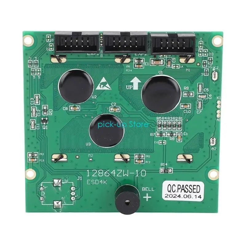 Q5WA 12864 LCDコントロールパネルアップグレード簡単なインストール12864ブルーコントロールパネル