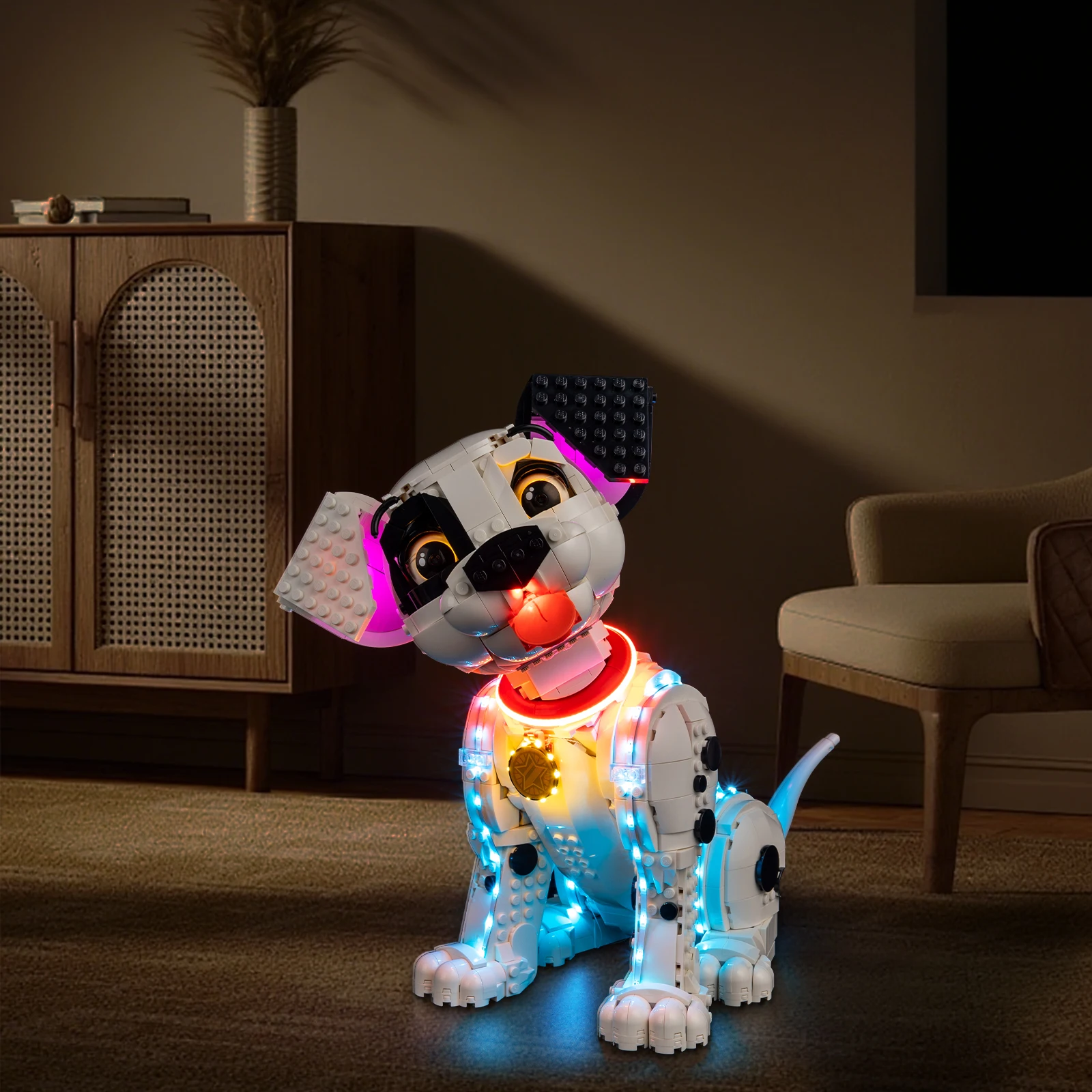 No Model LED Lighting Set Suitable for LEGO 101 Dalmatians Puppy 43269 Building Blocks