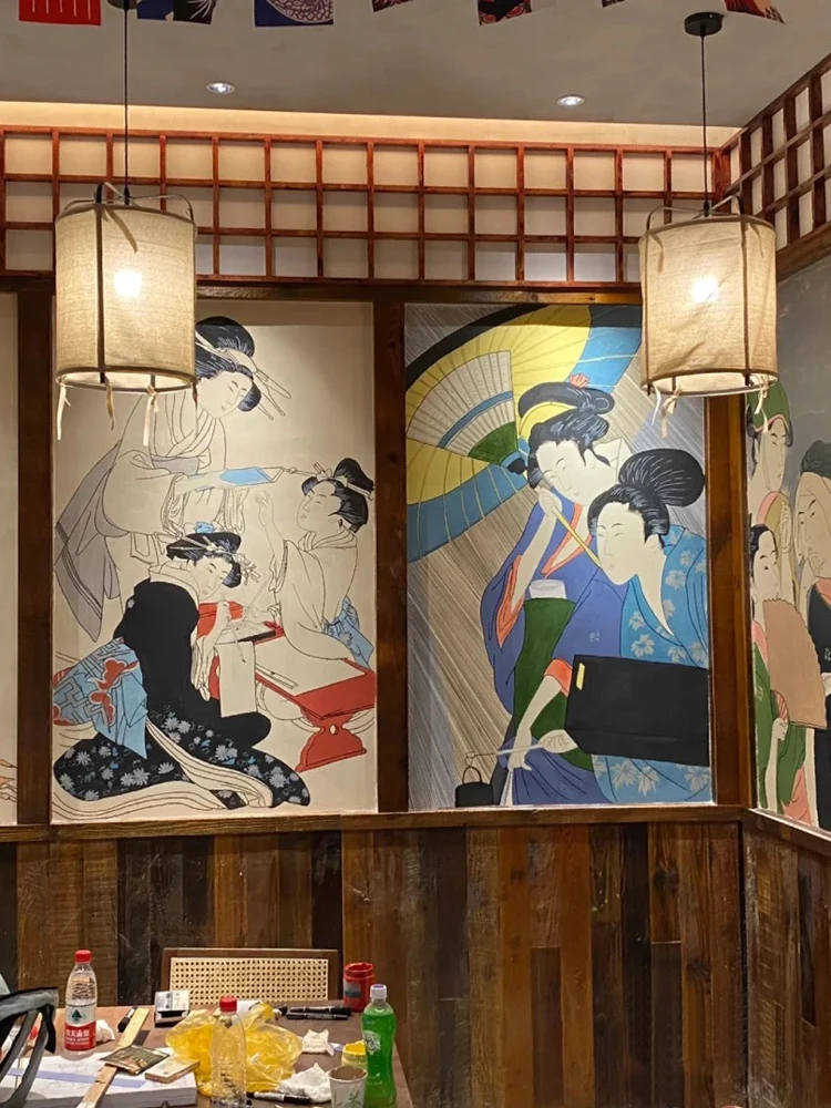 Handmade Woven Linen Craft Lantern Pendant Lamp Chinese Classical Restaurant Lighting Creative Kitchen Study Decor Hanging Lamps