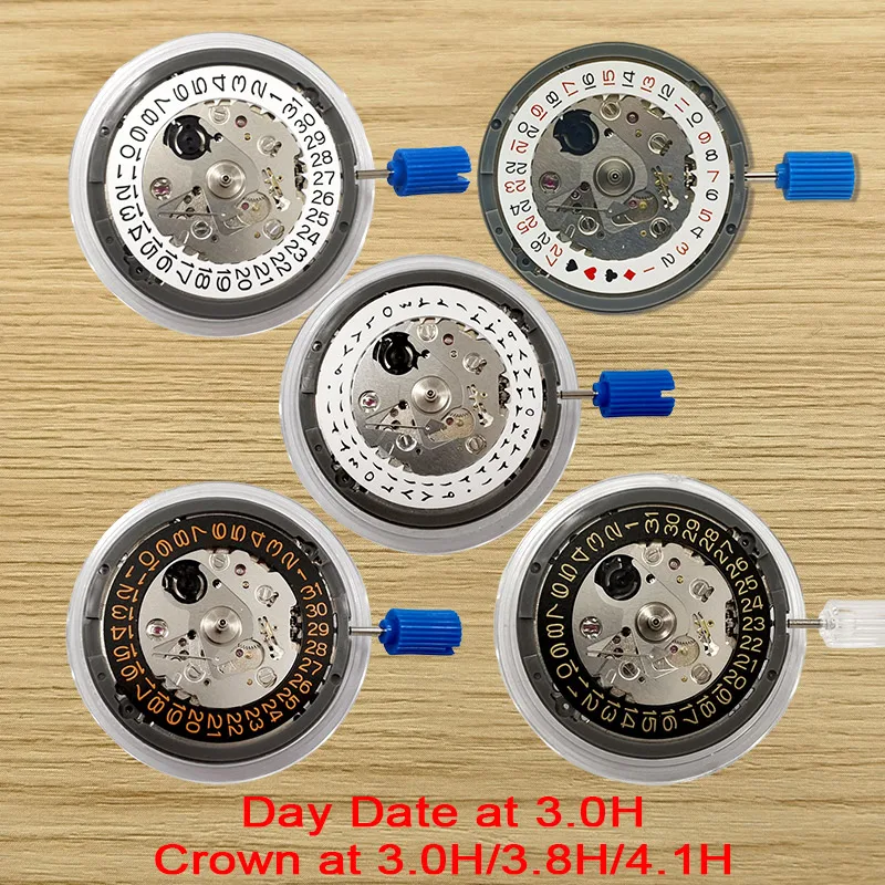 

NH35 NH35a Crown at 3.0/3.8/4.1H NH35 Self-Winding Automatic Movement Fits Watch Repairer Replace Movt SKX007 Watch Mod Parts