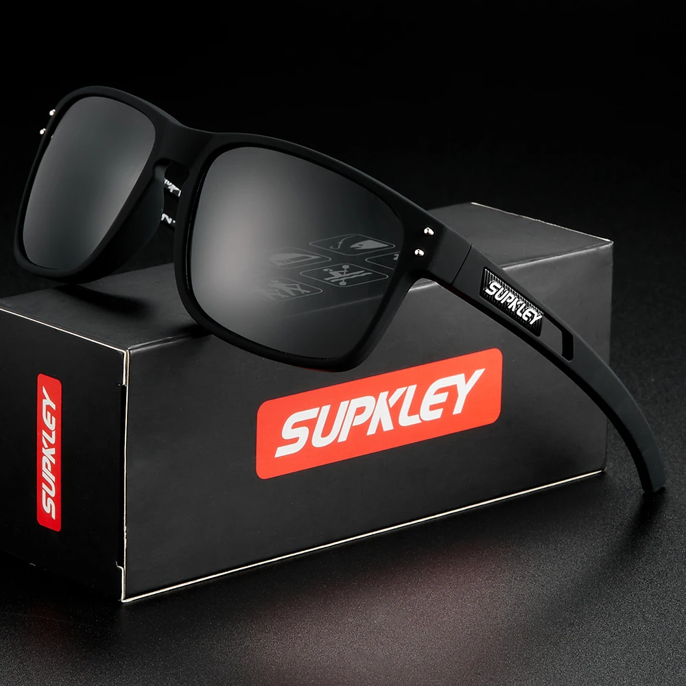 SUPKLEY Original Design Sports sunglasses Polarized Comfortable UV400 Sun Glasses For Men And Women Eyewear Accessory