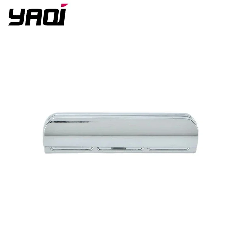 YAQI DE Safety Razor Top Cap Chrome Mirror Polished Metal Replacement Head Cover for Traditional Wet Shaving