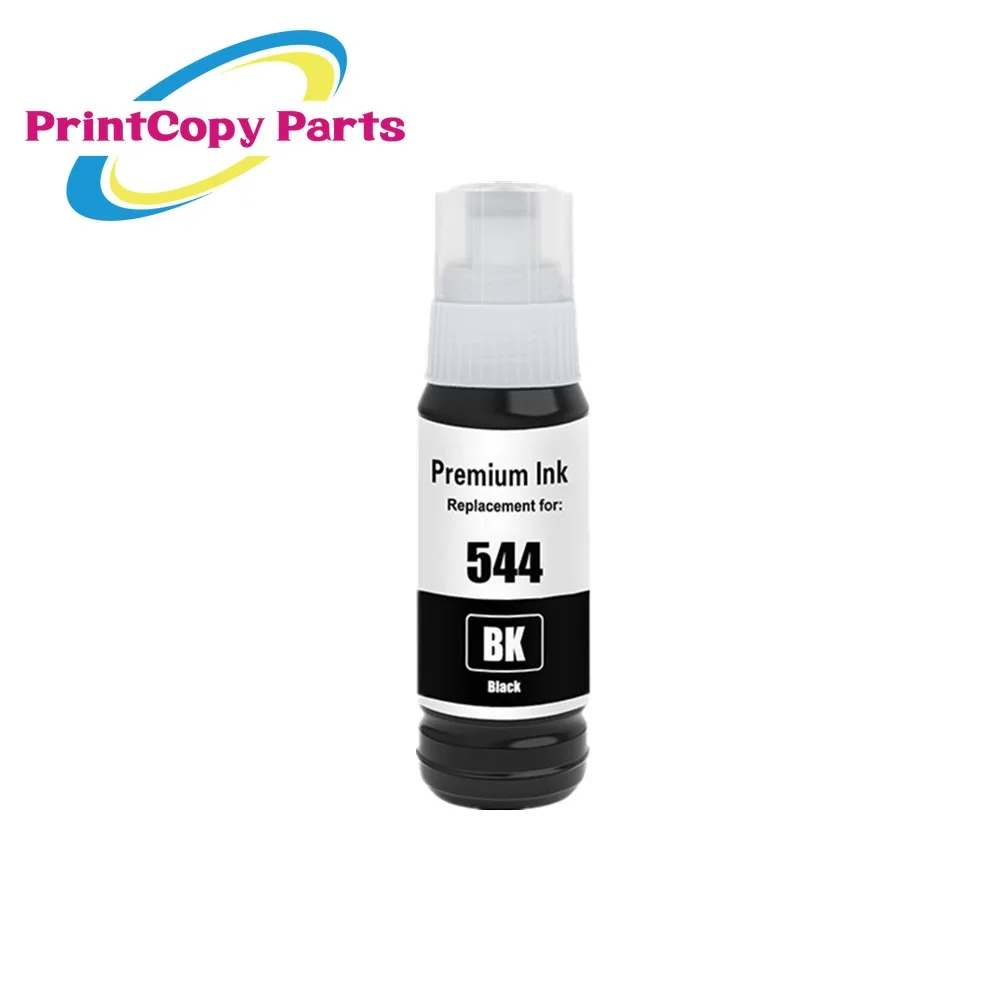 T544 Refill Ink for Epson L3110 544 for Epson EcoTank L3210 L1210 L1250 L3110 L3250 L3251 L3260 L5290 70ml/Bottle