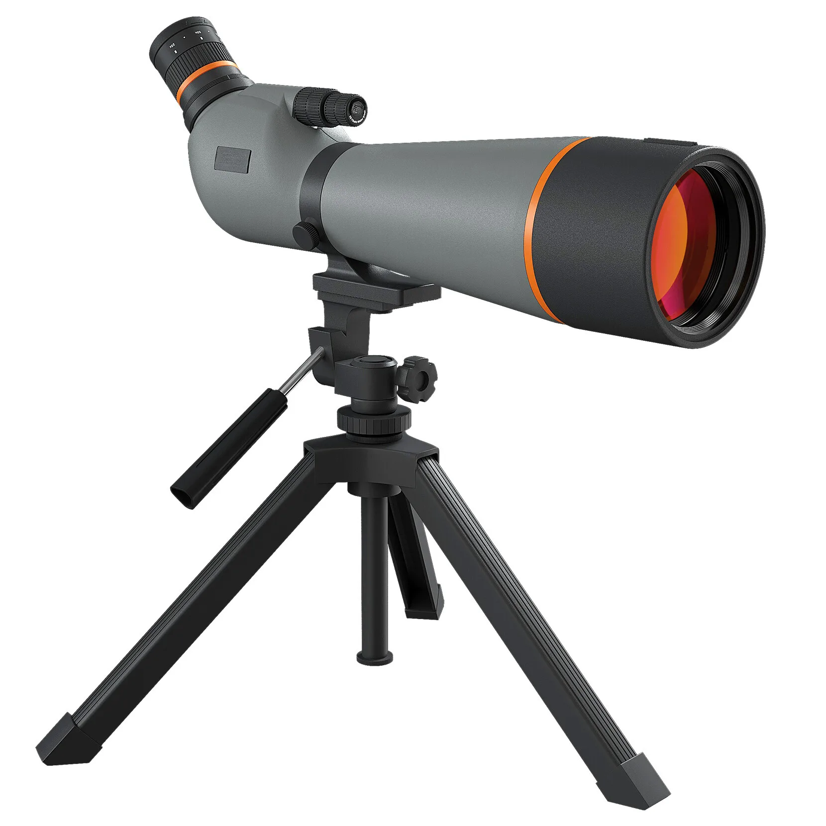 Spotting Scope 25-75x85, Dual Focusing Spotting Scope with Tripod, BAK4 Prism, FMC, Spotter Scope for targeting, Bird Watching,