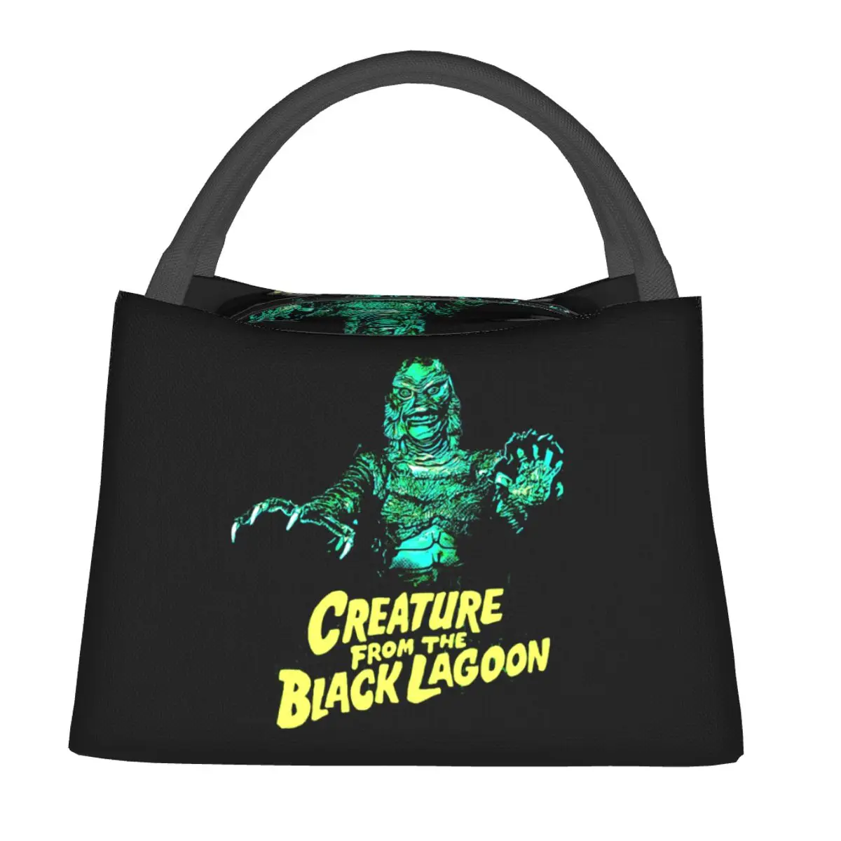 Creature From The Black Lagoon Lunch Bags Insulated Bento Box Lunch Tote Picnic Bags Cooler Thermal Bag for Woman Girl School