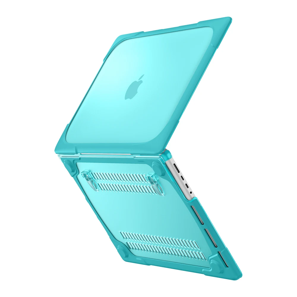 

Shockproof Stand Fundas Laptop Cover For Mac book MacBook Pro 14 16 2021 A2442 A2485 Case Coque PC Shell Housing