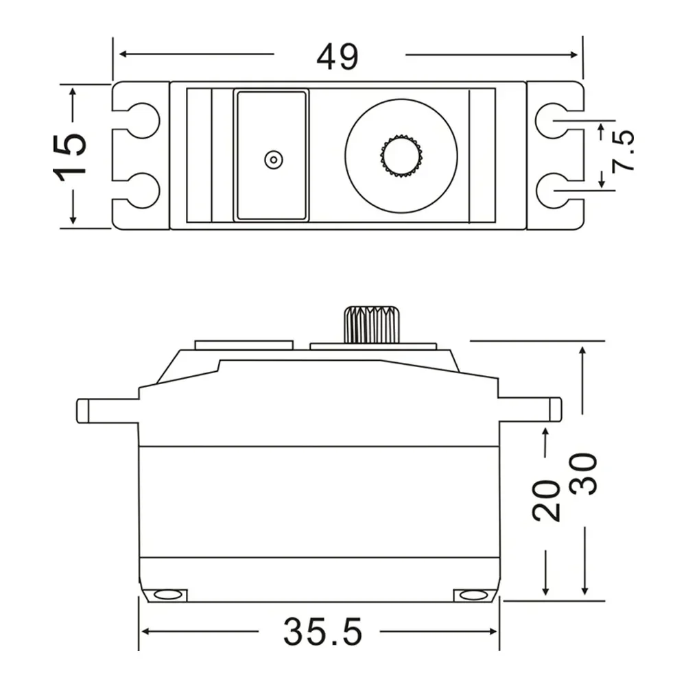 Pièces de mise à niveau de voiture d'escalade de télécommande, engrenage en métal, engrenage de direction numérique, accessoires de voiture RC, 4x4, 1:12, MN86K, MN86KS, MN86S