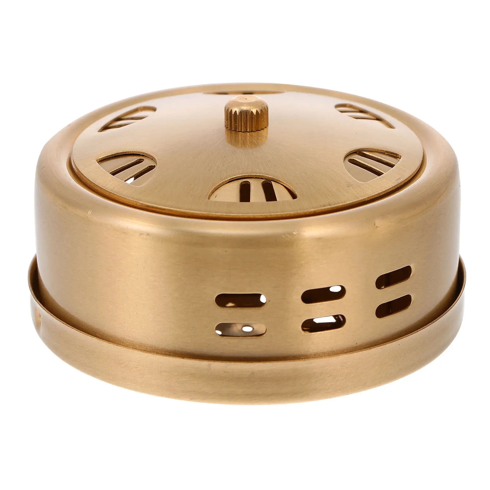 

1Pcs Copper Moxibustion Therapy Box Portable Anti-Scald Moxa Burner Box for Full Body Care Home Massage Store Use Exquisite