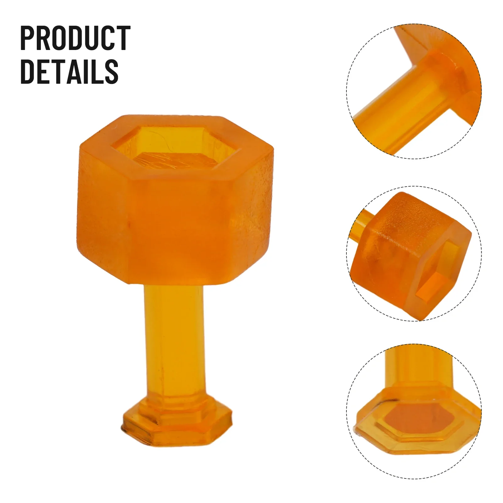 10pcs Glue Tabs- Dent Removal Tool Car Paintless- Dent Repair- Non-marking Repair Square- Hex Leveling Shims- Maintenance Tools-