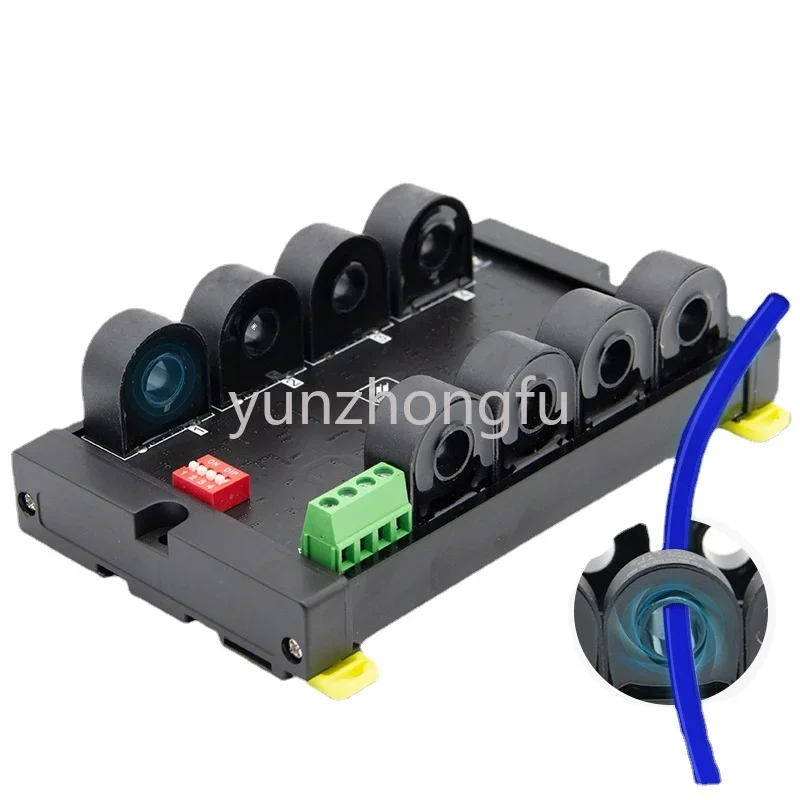 

8-way AC current transmission detection module 0-50A isolated 485 modbus communication current acquisition transformer