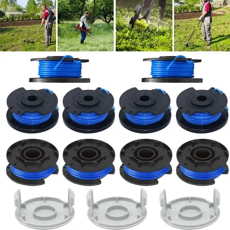 

New AC14RL3A Line String Trimmer Replacement Spool For Ryobi Weed Eater 18V, 24V, 40V Auto Feed Cordless Trimmers