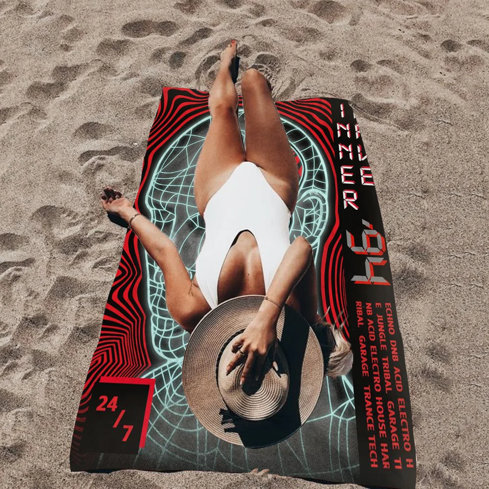 

Graphic Design Inspiration Big Microfiber Beach Towels Quick Dry Towel Sand Beach Towels Pool Towel For Travel Swim Pool Yoga