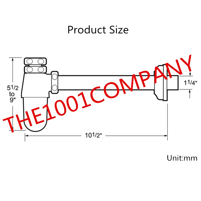 Bagnolux Luxurious P-Trap Old Style Solid Brass Wall Siphon Bottle Trap With Basin Pop Up Waste Plumbing Tube Factory Direct view 3