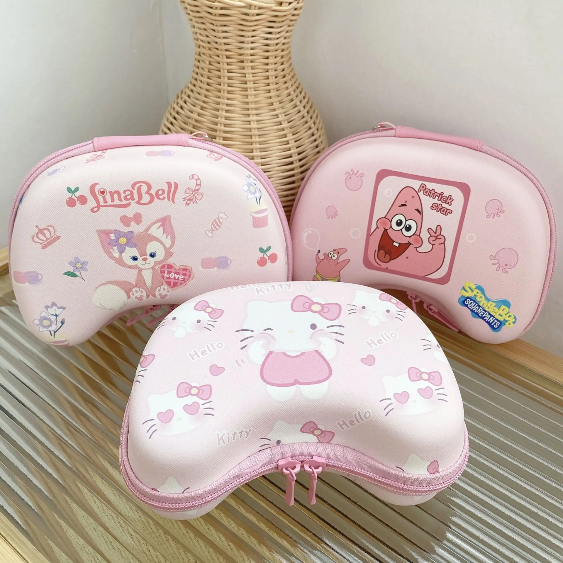 Sanrio Hello Kitty Nintendo Switch Pro Controller Storage Case for PS4 Anti-drop Leather Hard Case XBOX Protection Case PS5