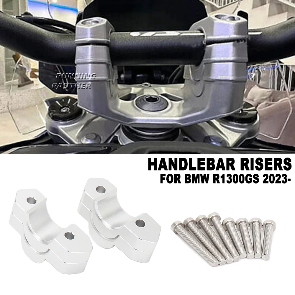 

Motorcycle Handlebar Riser CNC Handle Bar Raiser Extend Mount Clamp Adapter For BMW R 1300 GS r1300gs R 1300GS r 1300 gs