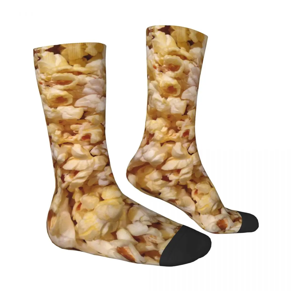 Wacky Popcorn Unisex Winter Socks Running Happy Socks Street Style Crazy Sock