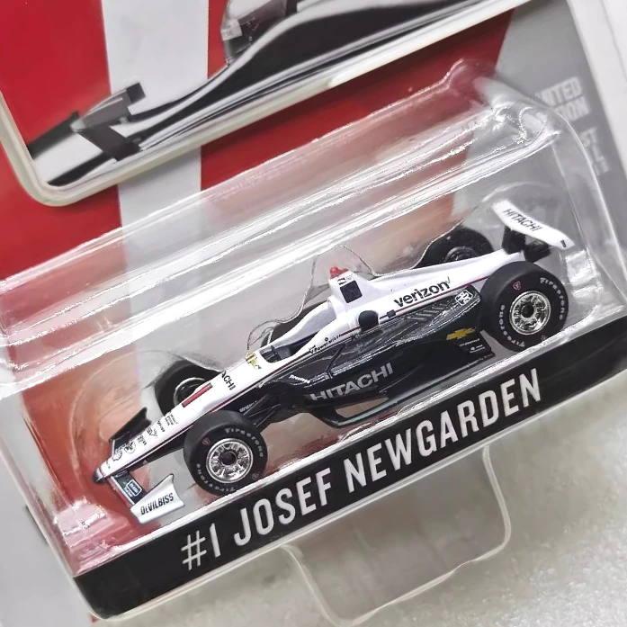 Greenlight 1:64 NTT Indy Racing Series - 2018 # 1 regalo de decoración de pared coleccionable de edición limitada modelo Josef Newgarden