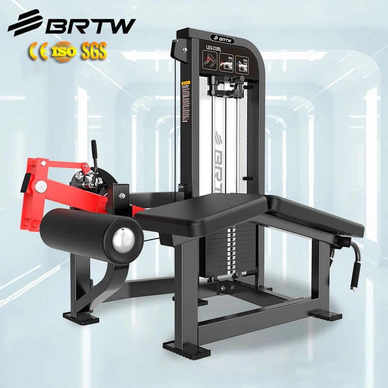 Gym Fitness Equipment Leg Extension and Curl Combo Curl Machine Prone Prone Leg Curl