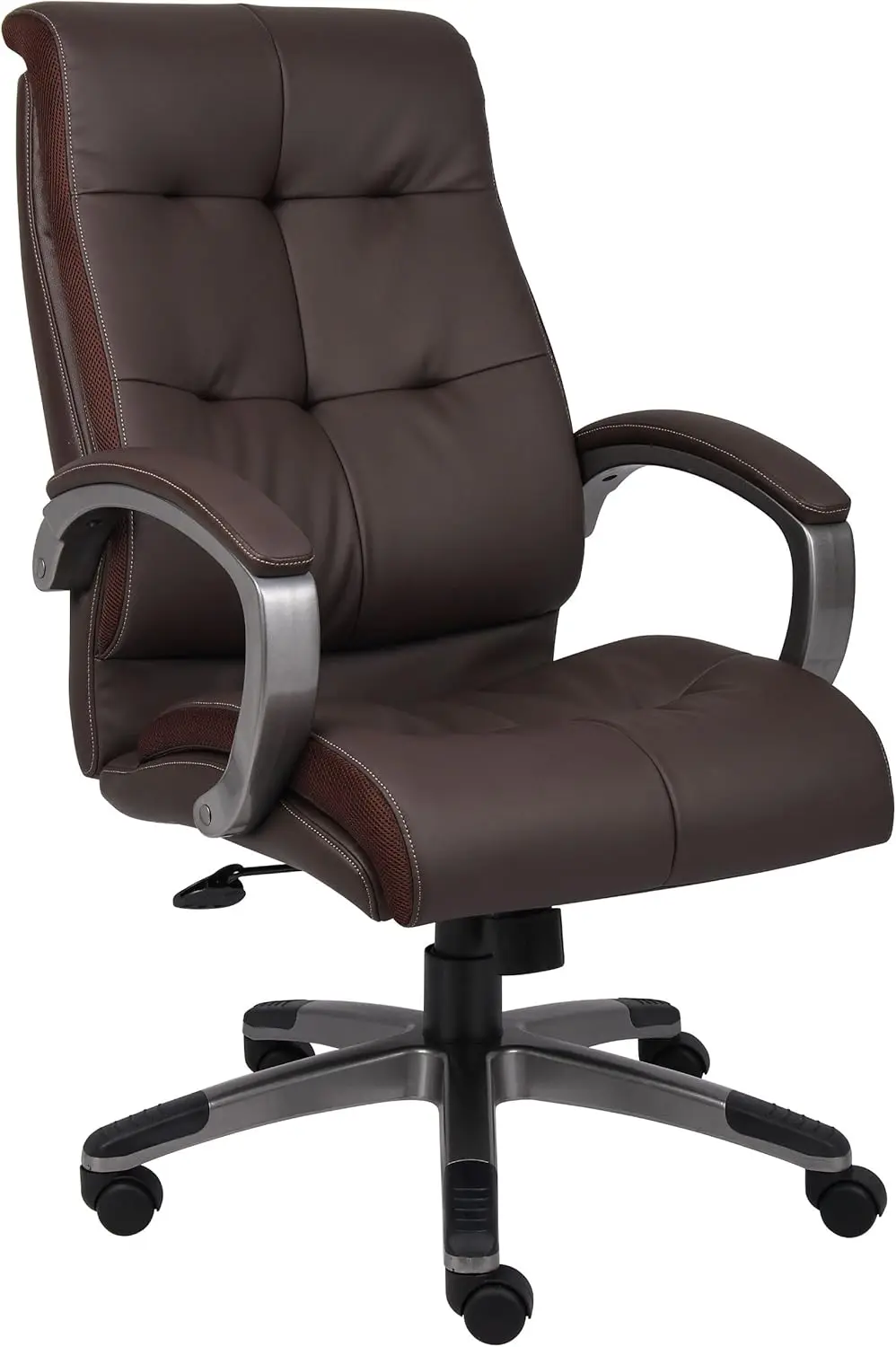

Double Plush High Ba Executive Chair In Brown