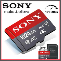 SONY Micro SD Card 1TB 512GB Memory Card Class 10 64GB 128GB 256GB U3 4K High Speed Cartao De Memoria Flash Memory TF Mecard C10