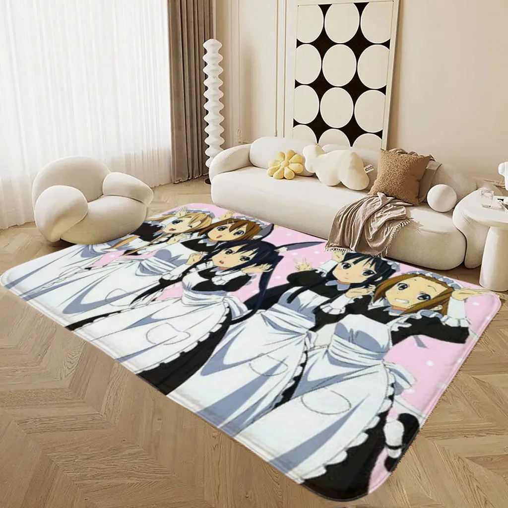 

Japan Anime Kawaii New K ON! Large Size Living Room Rug Light Luxury Sofa Floor Mat Full Shop Home Room Bedroom