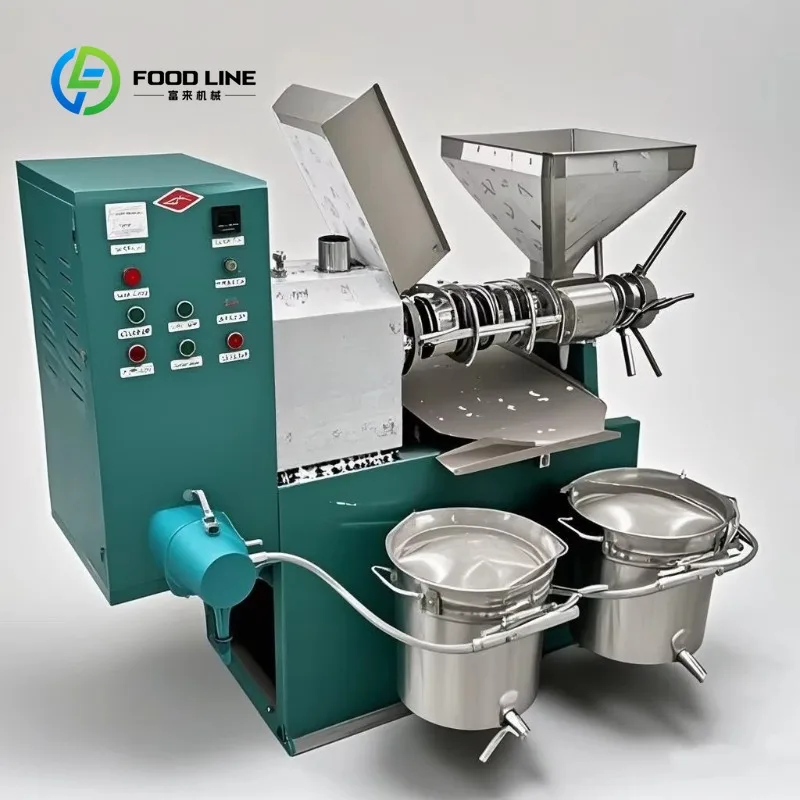 High Quality Sunflower Oil Making Machine Peanut Oil Production Line  Sesame Oil Press Machine