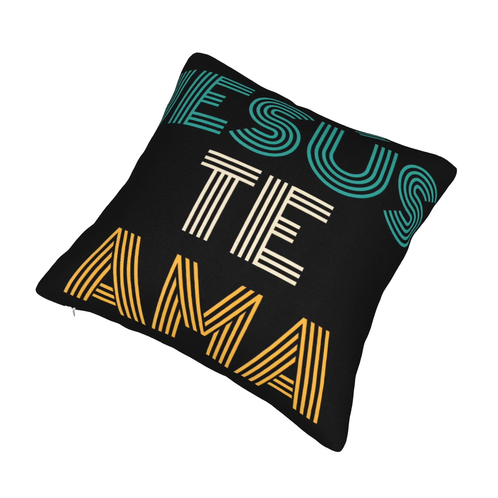 Decorative Pillowcases Jesus Esperanza Devida Spanish  Merchandise Car  Throw Pillow Case Cover Square Multi-Size