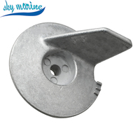 3V1-60217 853762T01 Trim Tab Anode For Tohatsu Outboard 6/8/9.8/9.9/15/18/20hp 3V1-60217-0 853762T01