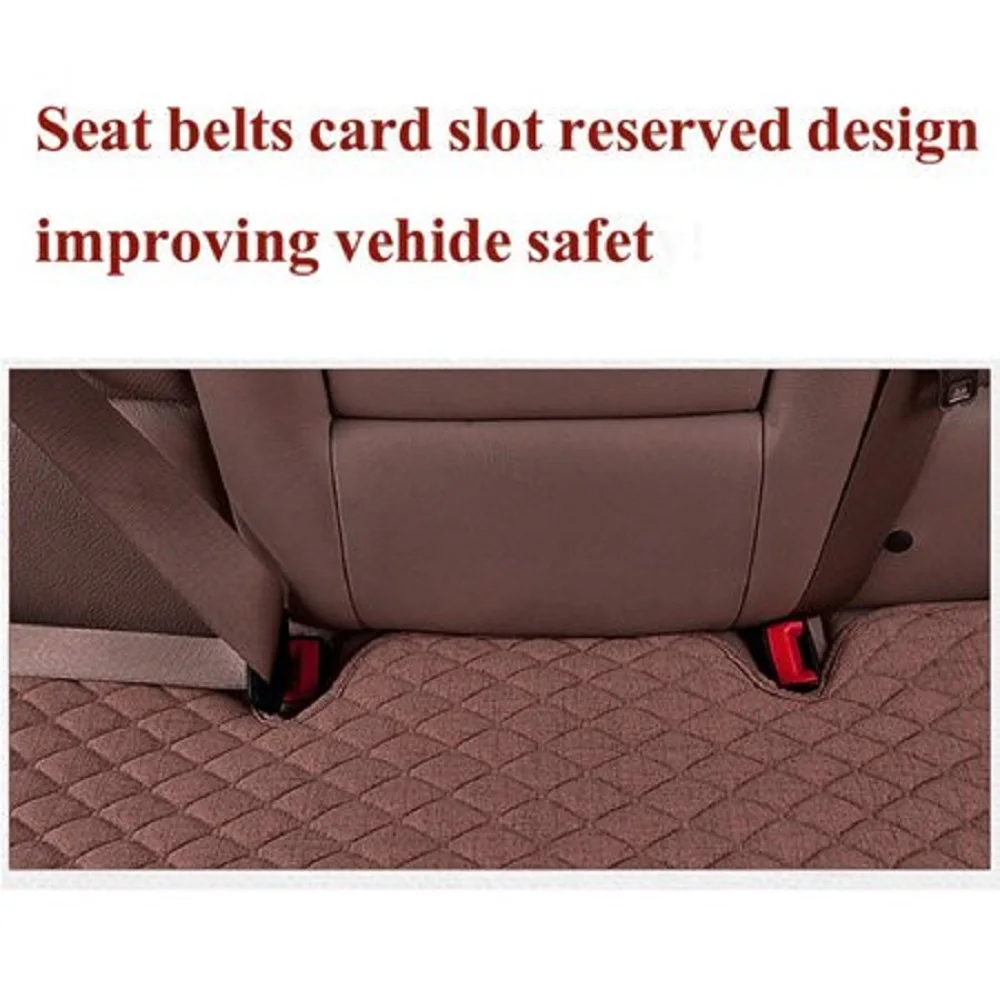 Universal Rear Row Car Seat Cover Pad Mat Auto Chair Cushion Breathable Car Accessories