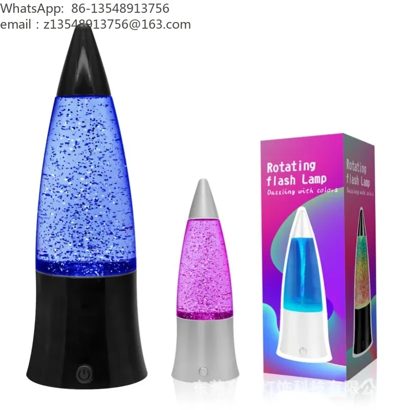 USB LED Night Light Color Changing Atmosphere Lamp Starry Sky Projection Flashing Wax Candle Decor for Bedroom Party Gift